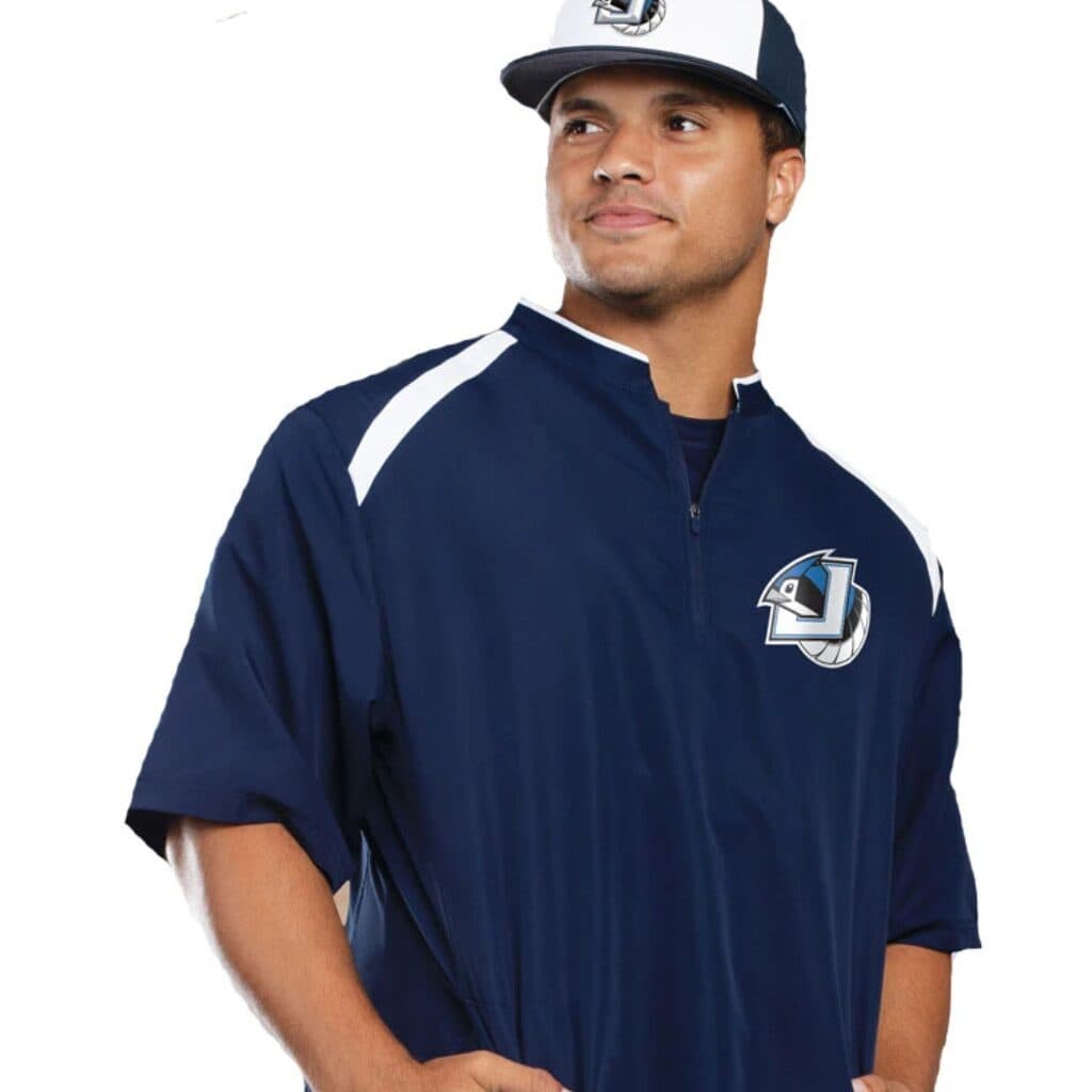 Baseball 1/4 Zip Cage Jacket - FAQ section image