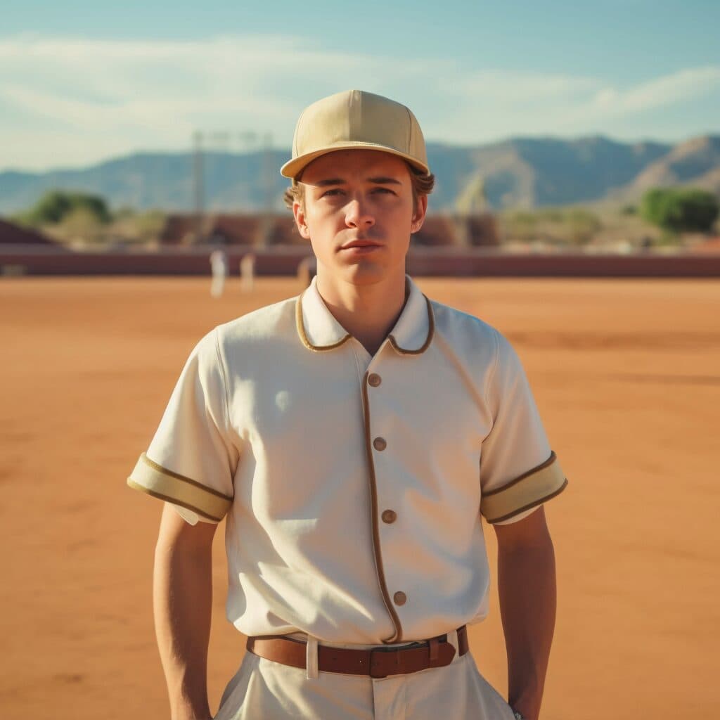 stacked baseball 2 button jerseys in lightweight fabric