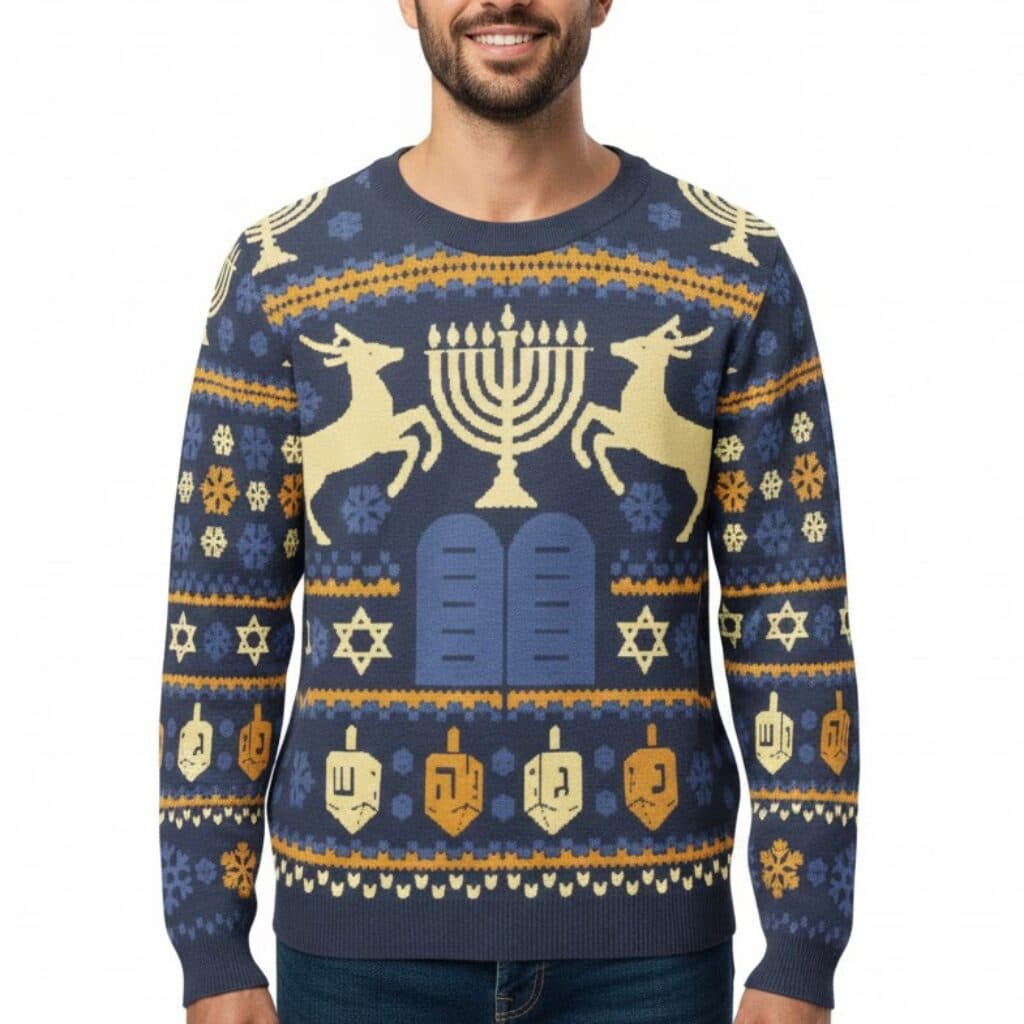 Bulk Hanukkah shirts manufacturer for themed holiday tees