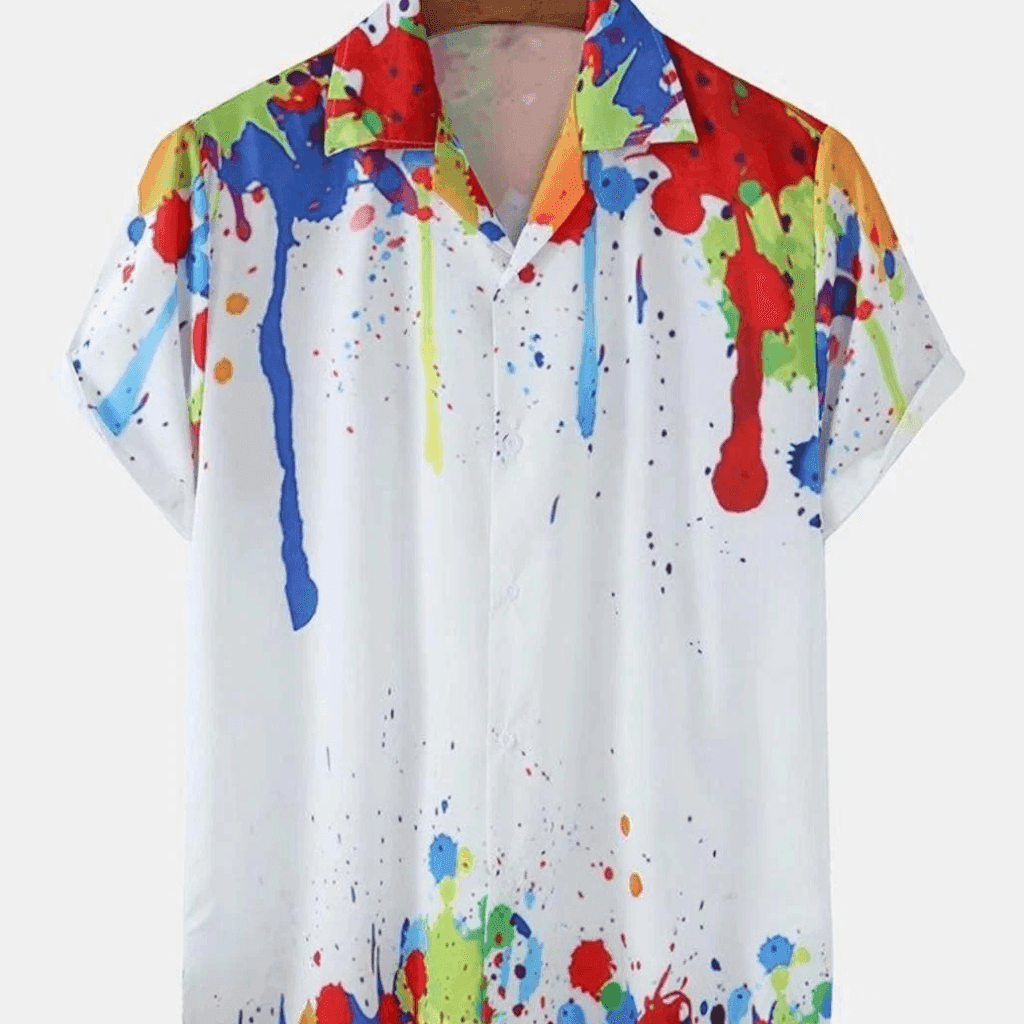 White Event Tees Designed for Holi Participation - showcase 1