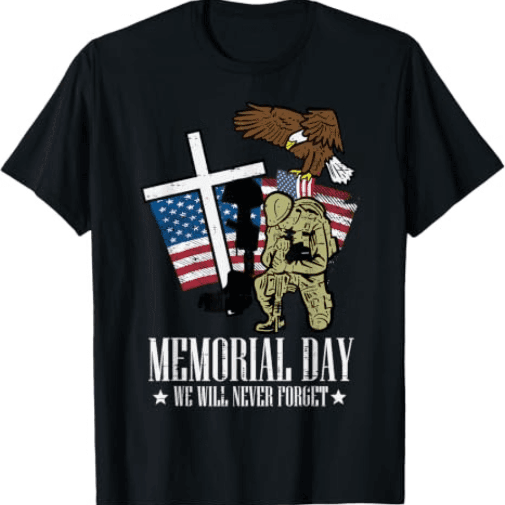 Bulk Memorial Day shirts manufacturer for retailers and organizations