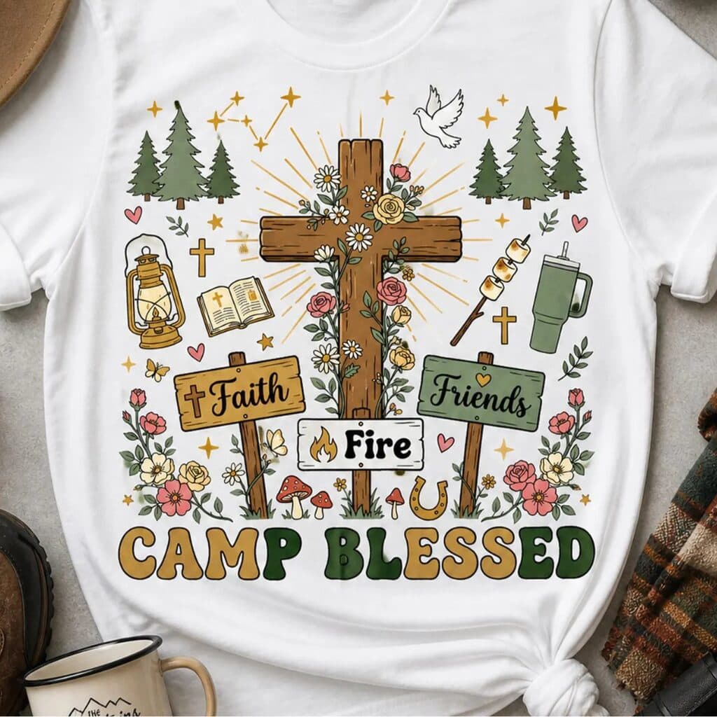 Bulk summer camp shirts manufacturer for camper and staff tees