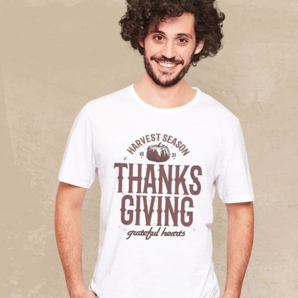 Bulk Thanksgiving shirts manufacturer for family tees and race shirts