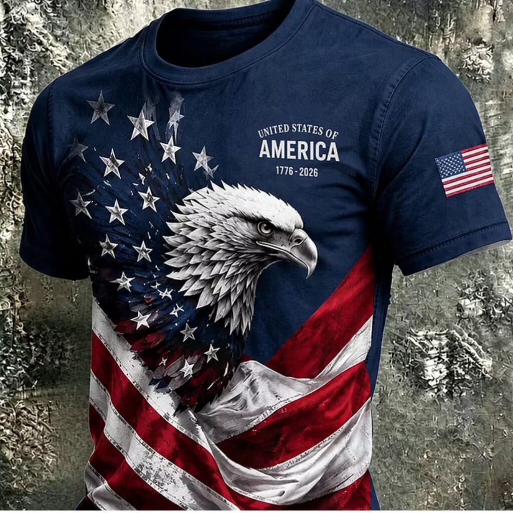 Bulk US Independence Day shirts manufacturer for patriotic tees