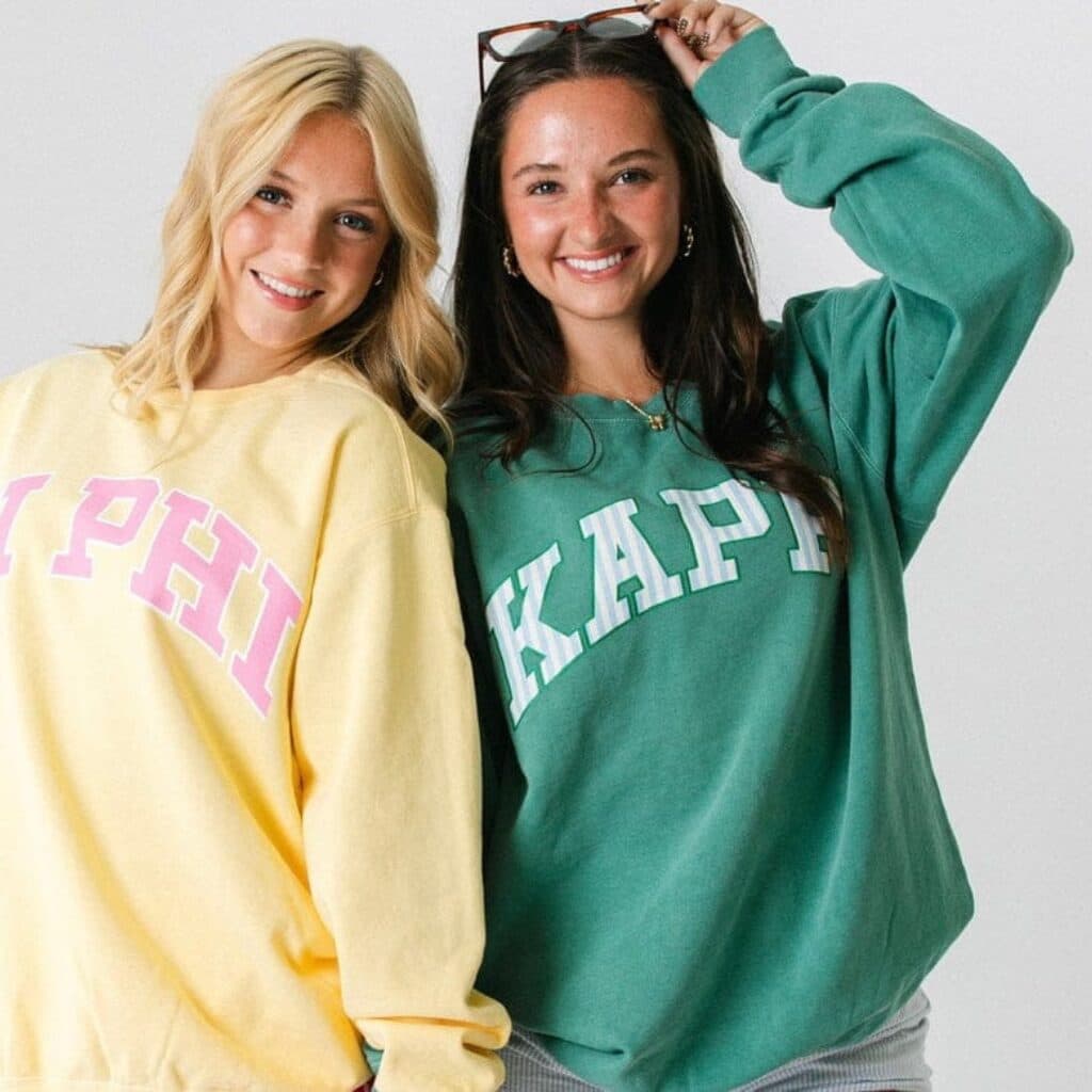 Reliable Production for Greek Life Rush & Recruitment Apparel - showcase 1