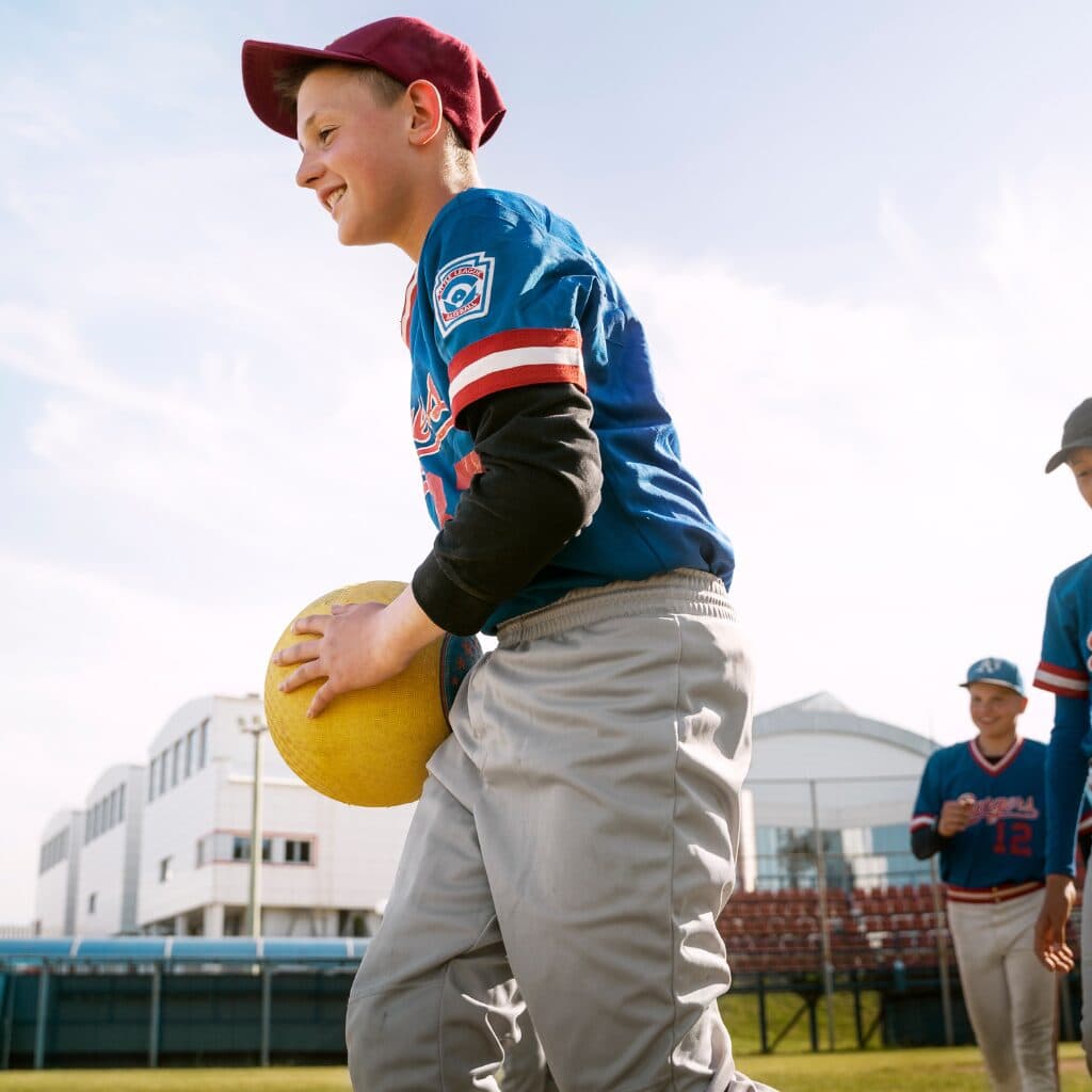 stacked baseball crew neck jerseys in premium fabric