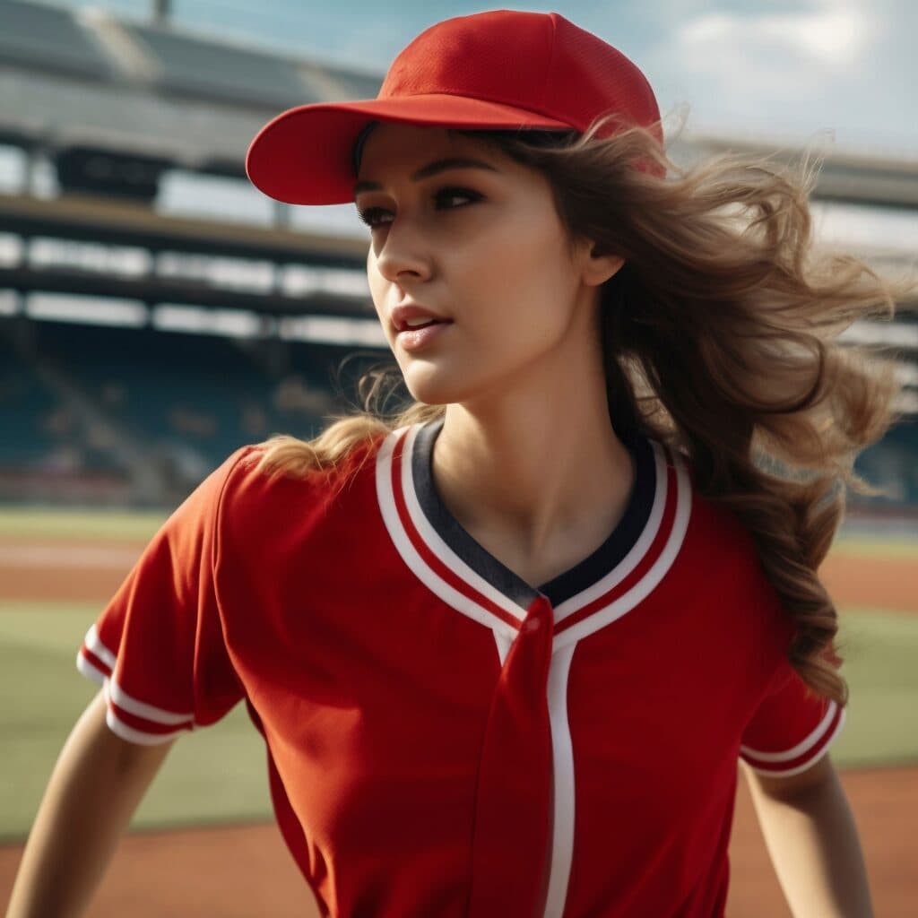 stacked baseball V neck jerseys with premium fabric