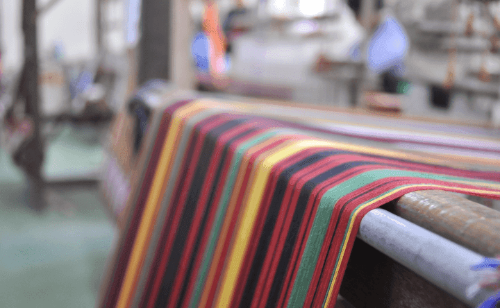 High quality colorful apparel fabric rolls and textiles ready for cutting