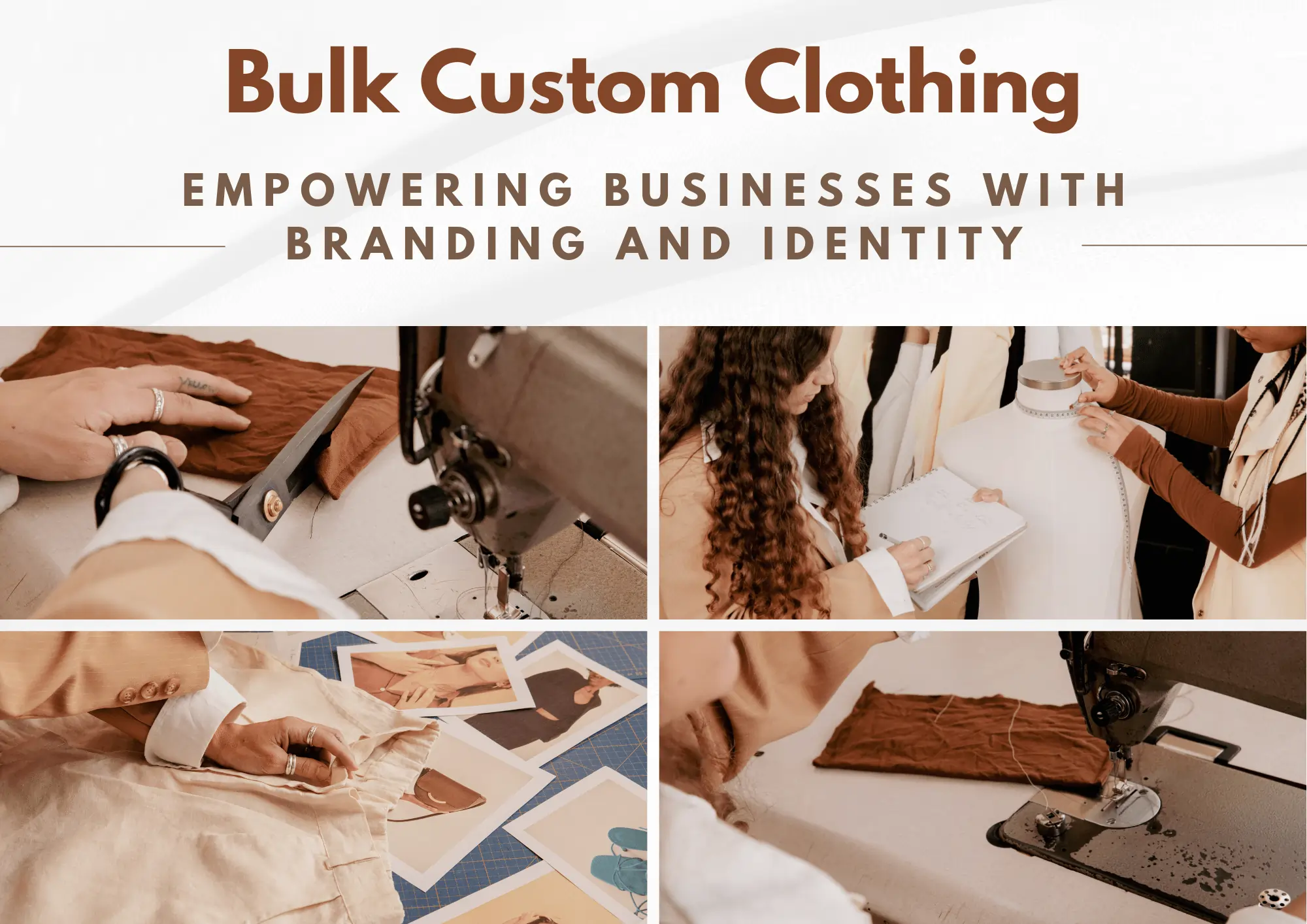 Bulk custom clothing
