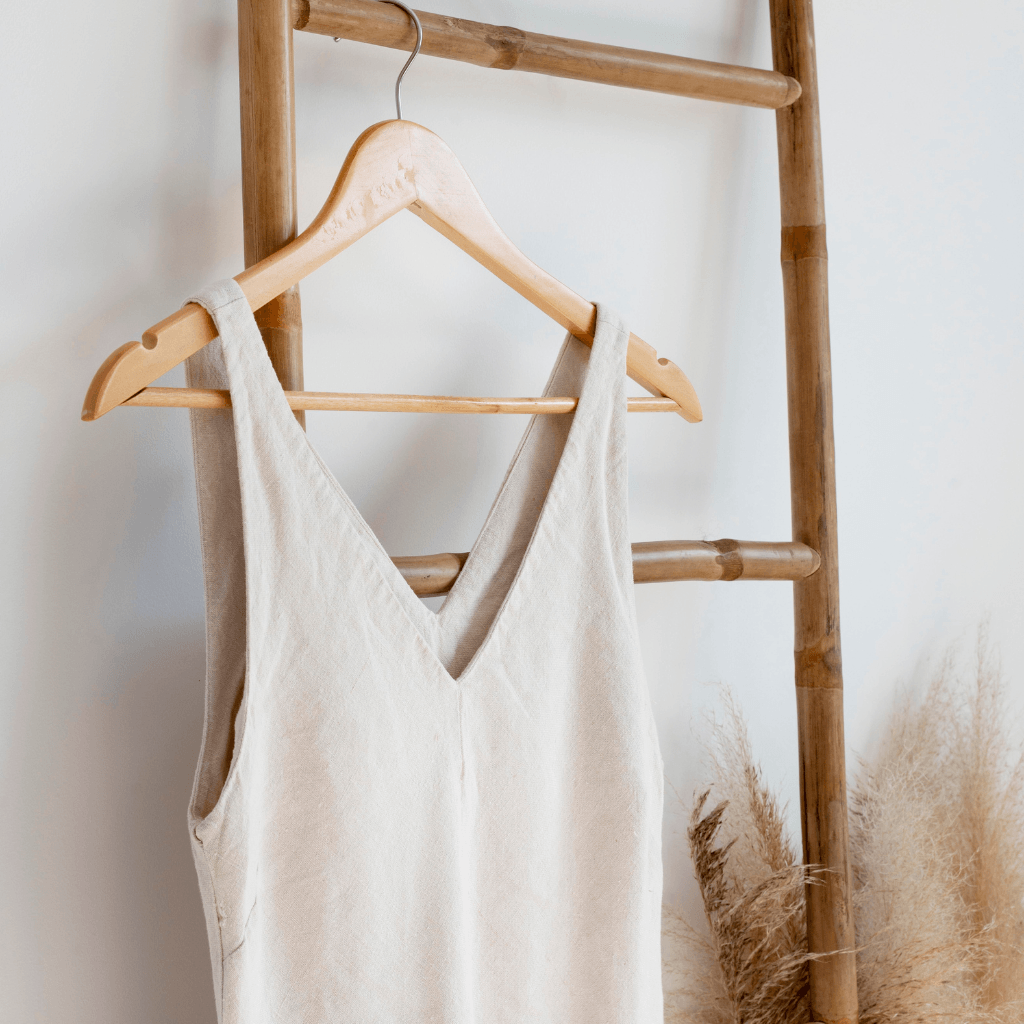 Custom tank top made with sustainable materials by Nevear