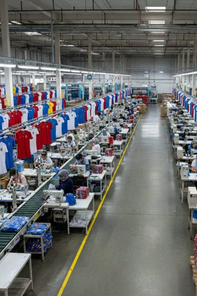Manufacturers of Mass-Produced World Cup Jerseys